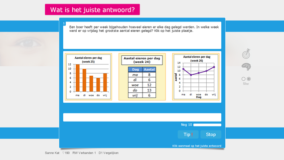 Voorbeeld van een oefening van Muiswerk Verbanden 1F. Voorbeeld van een oefening van Muiswerk Verbanden 1F.