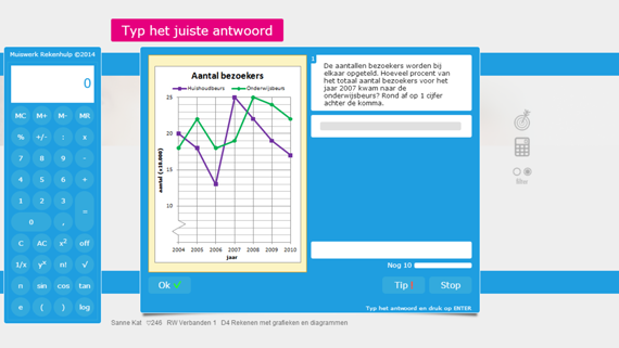 Voorbeeld van een oefening van Muiswerk Verbanden 1F. Voorbeeld van een oefening van Muiswerk Verbanden 1F.